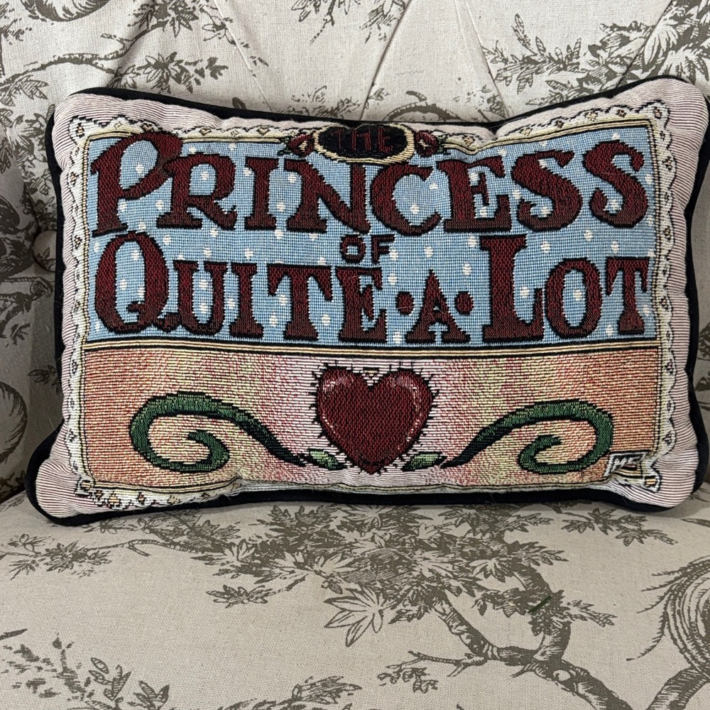 Princess of Quite a Lot Decorative Pillow